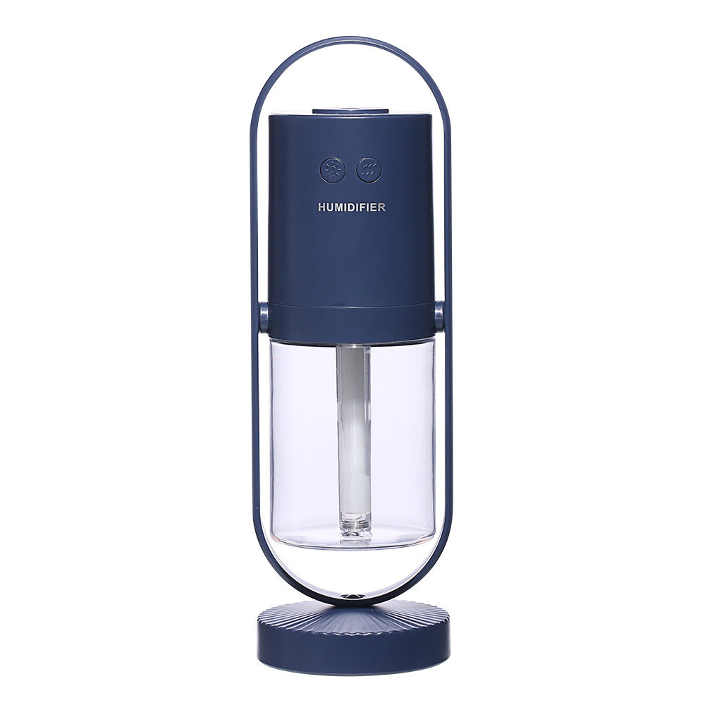 Umidificatore d'aria USB Magic Shadow per la casa con luci notturne di proiezione Creatore di nebbia per auto ad ultrasuoni Mini purificatore d'aria per ufficio